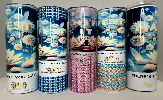 Customizable Skinny Tumblers