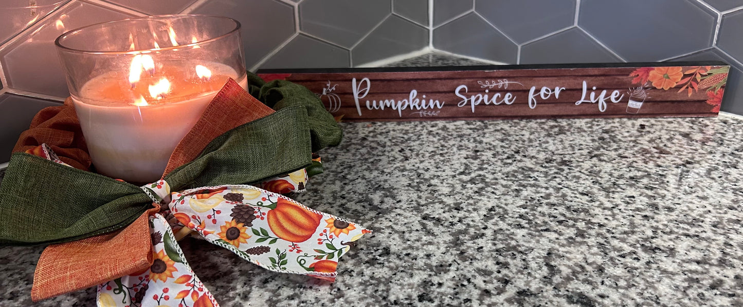 Custom Candle Centerpiece