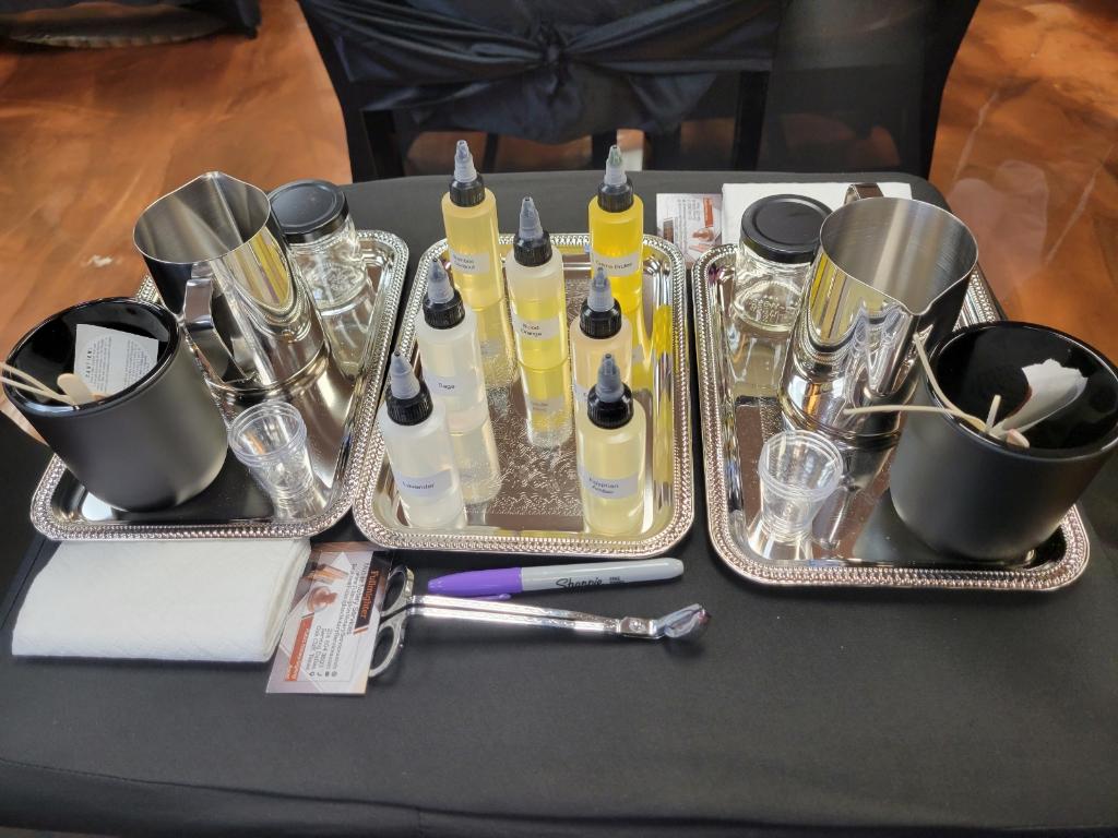 Custom Candle Making Class & Events