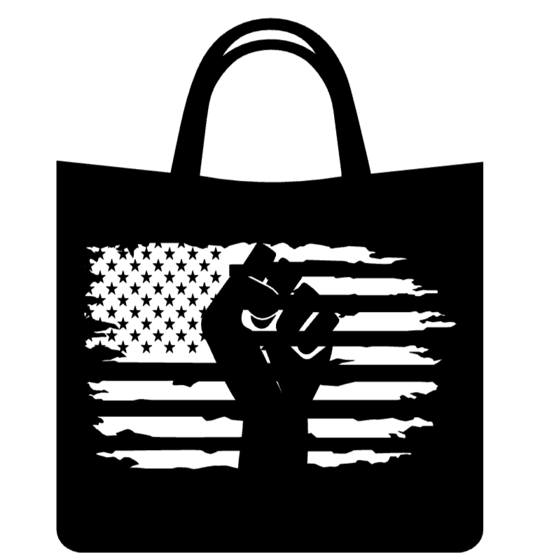 RESIST - Flag & Fist of Solidarity Graphic T-Shirt