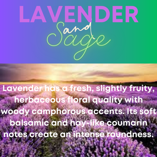 The Lavender & Sage Candle