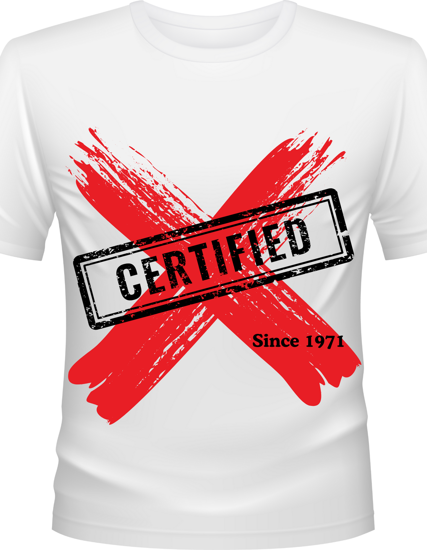 Dee's Teez - White Certified X