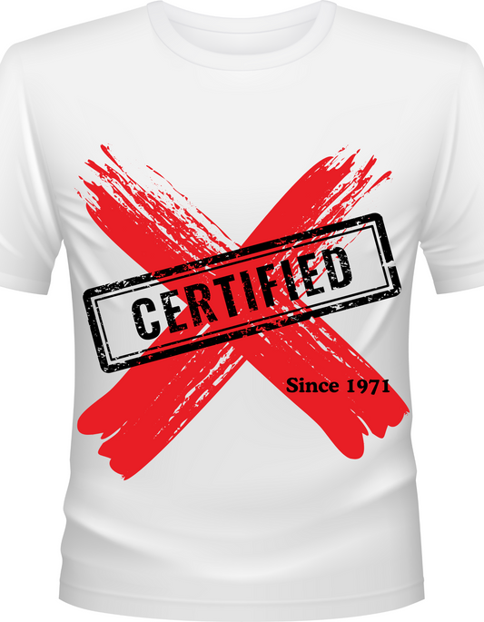 Dee's Teez - White Certified X