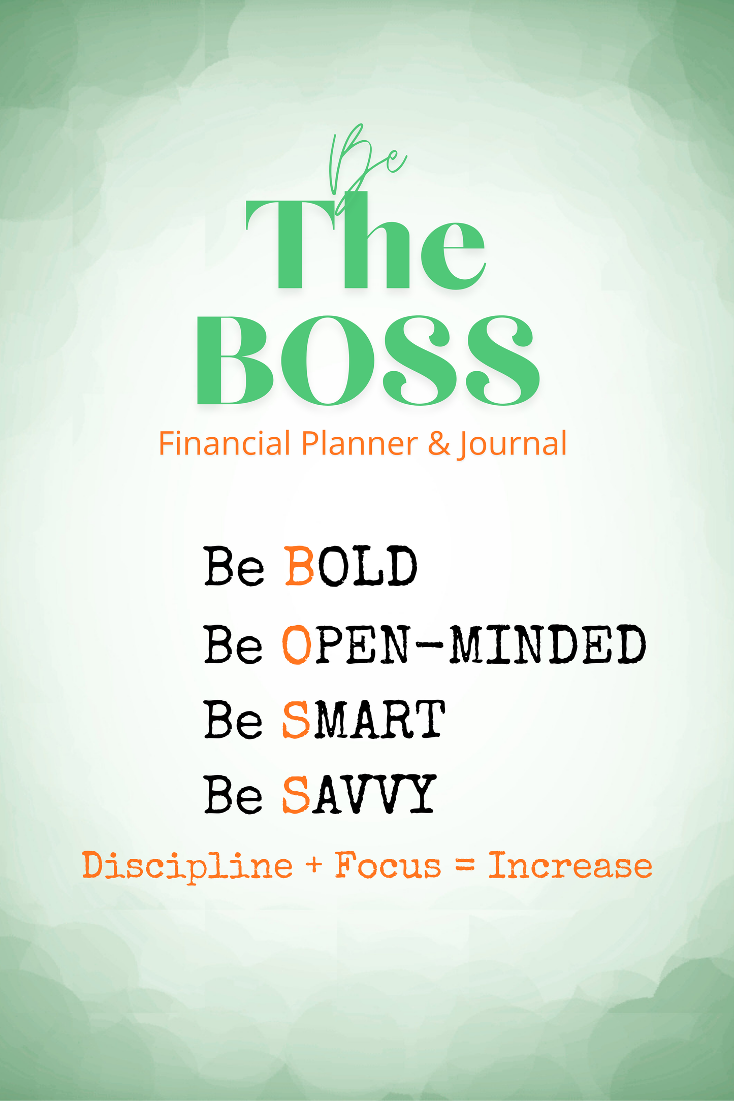 Be the BOSS - Financial Planner & Journal