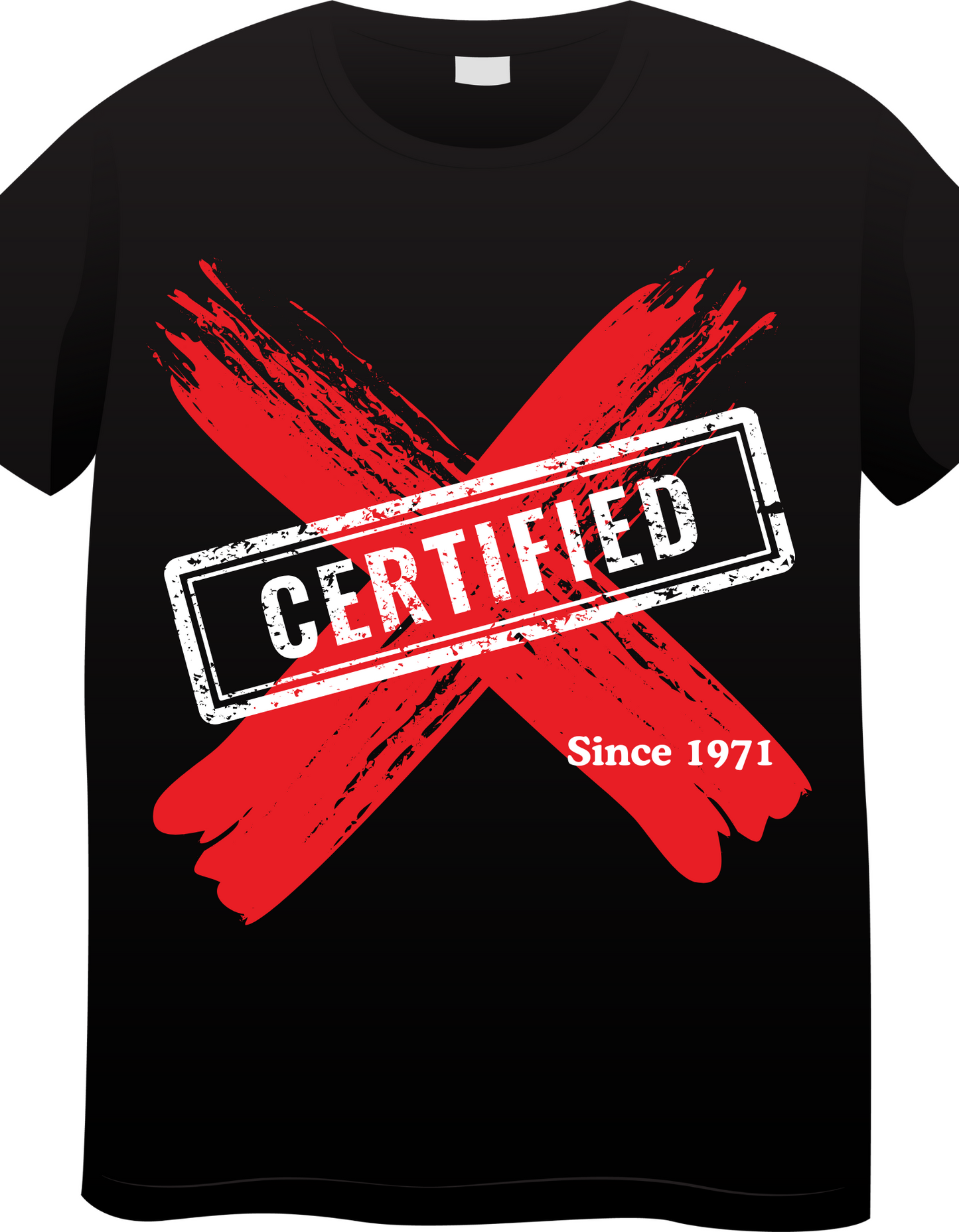 Dee's Teez - Black Certified X