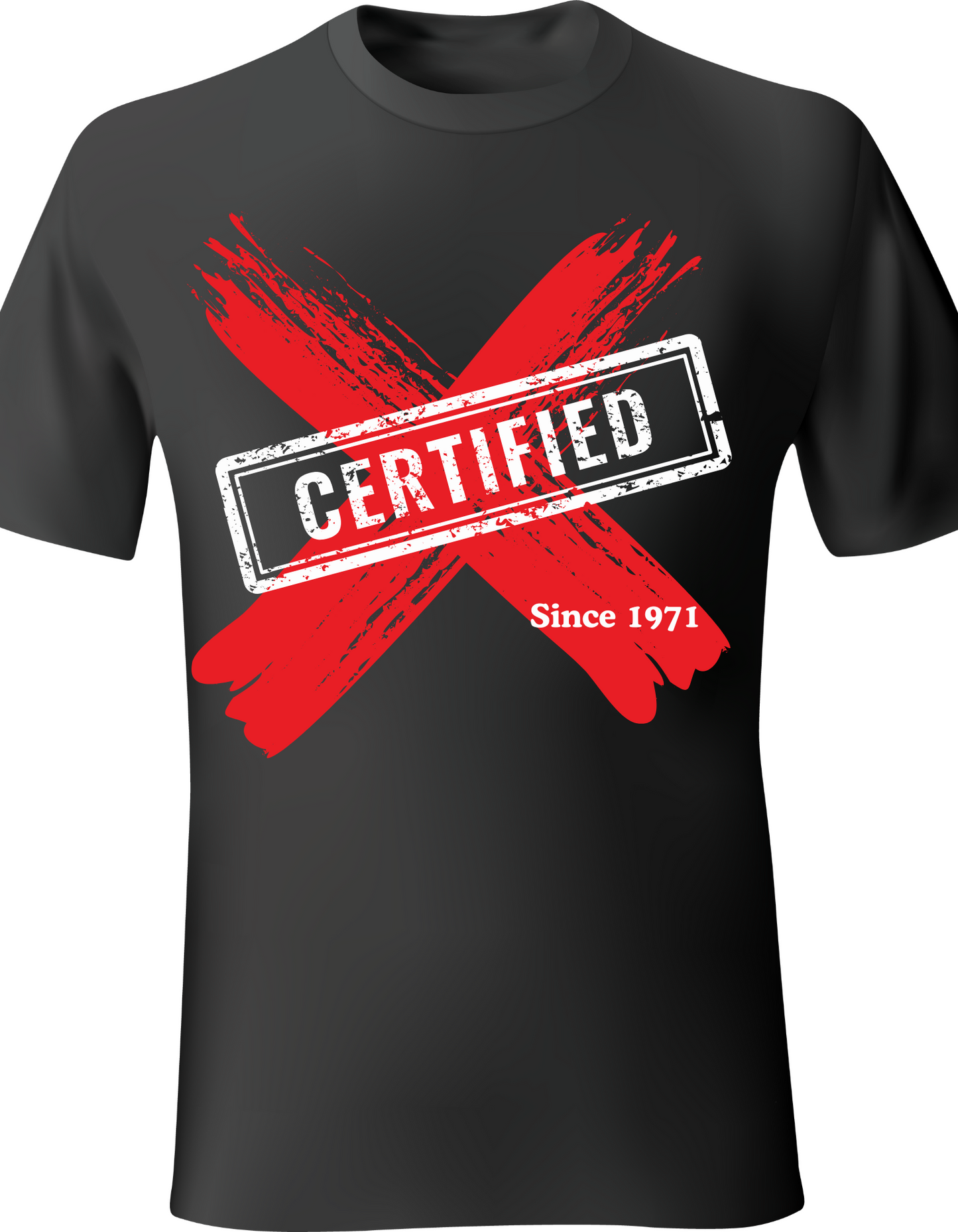 Dee's Teez - Black Certified X