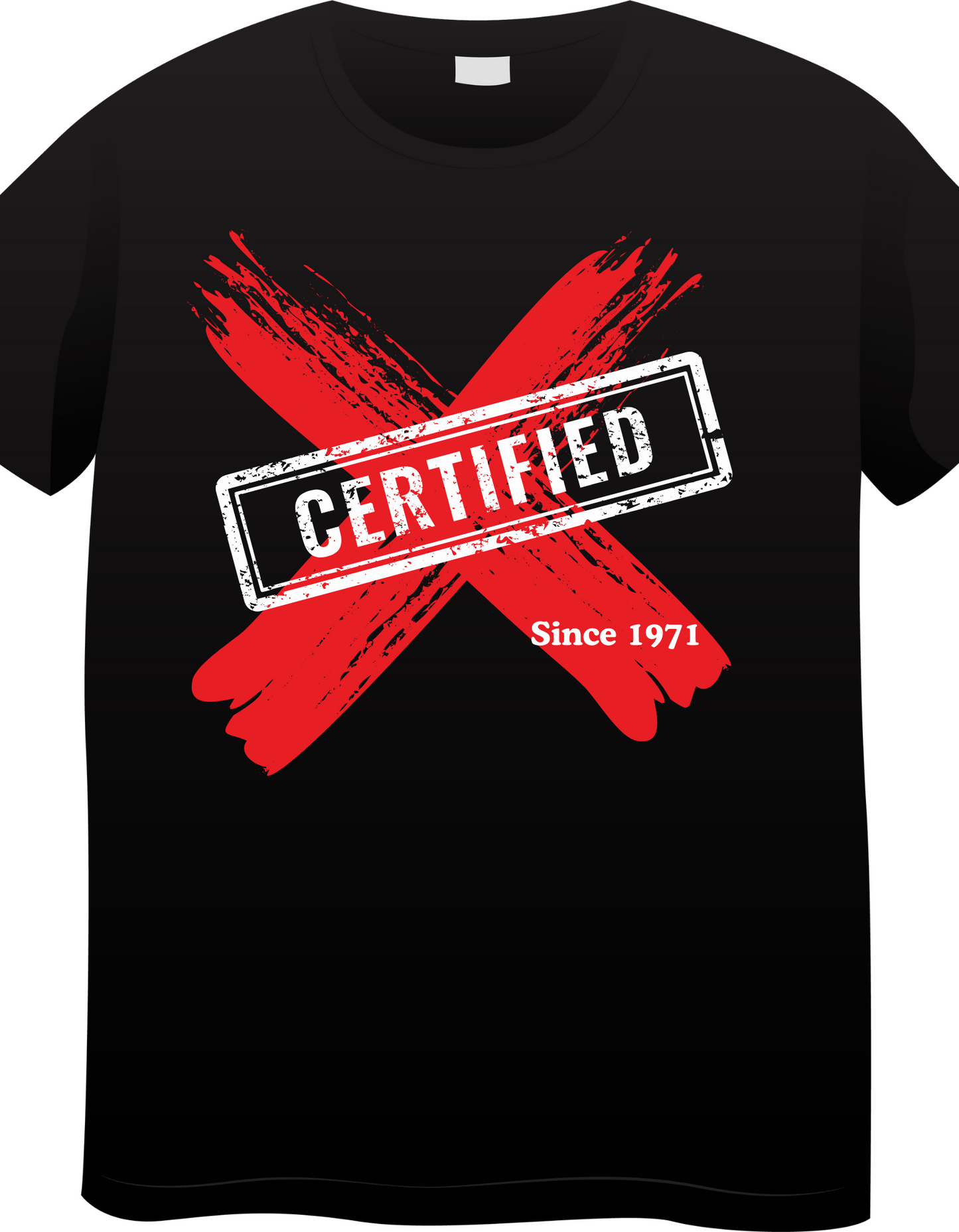 Dee's Teez - Black Certified X