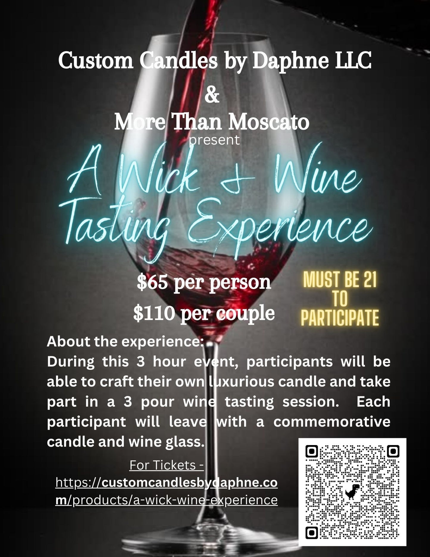 A Wick & Wine Experience