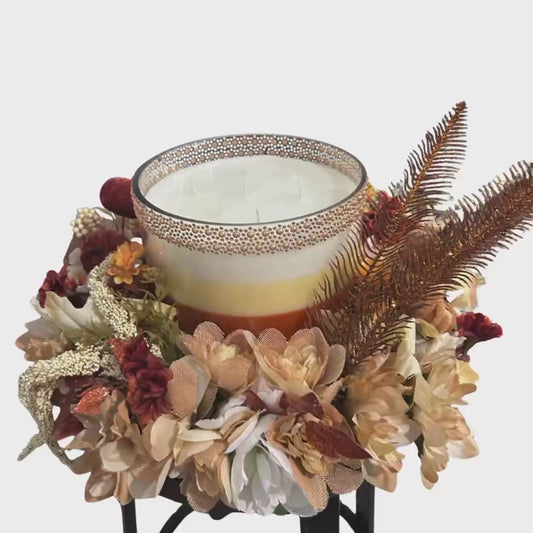 Custom Candle Centerpiece