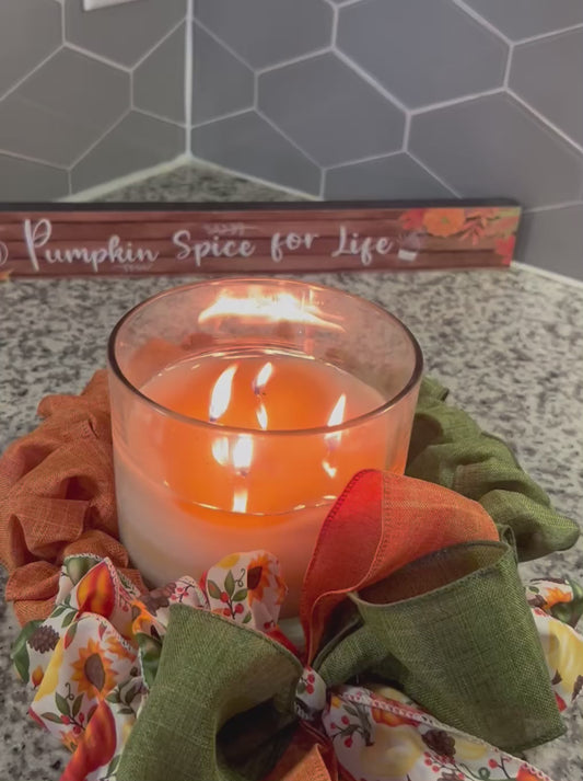 Custom Candle Centerpiece