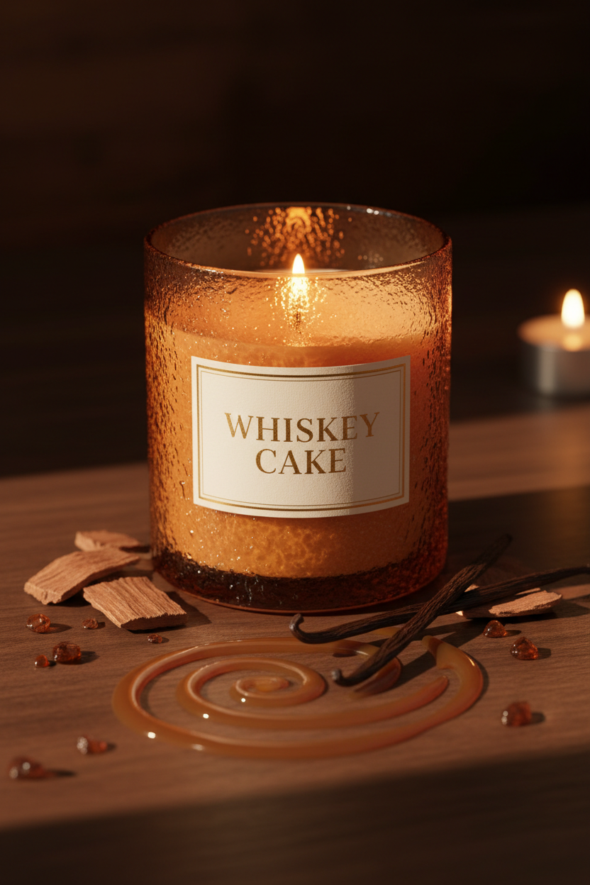 Whiskey Cake Candle