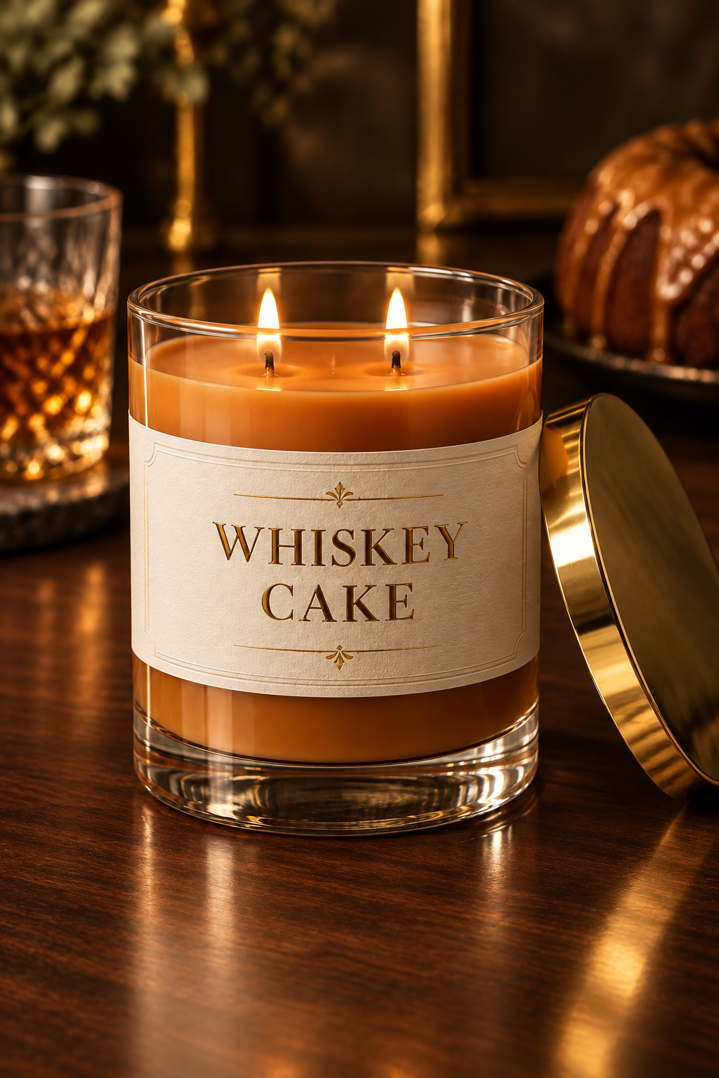 Whiskey Cake Candle