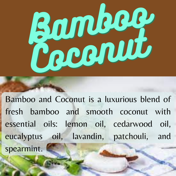 Bamboo Coconut – Custom Candles by Daphne LLC