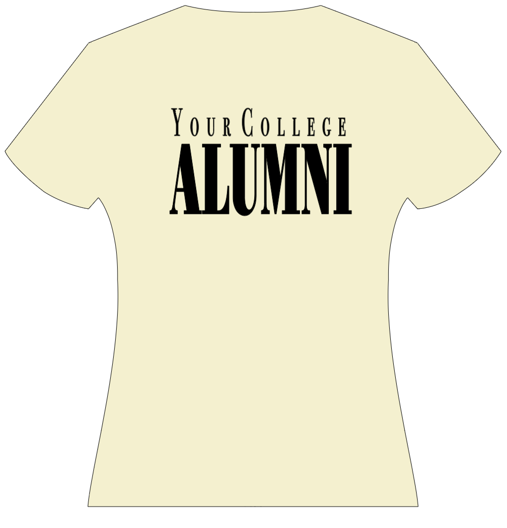 Alumni T-Shirts & Hoodies (Customizable)